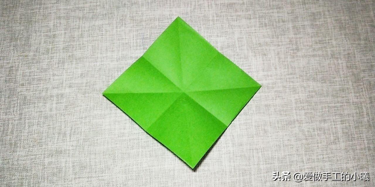 小清新树叶书签折纸，世界读书日专属教程，送给爱阅读的你