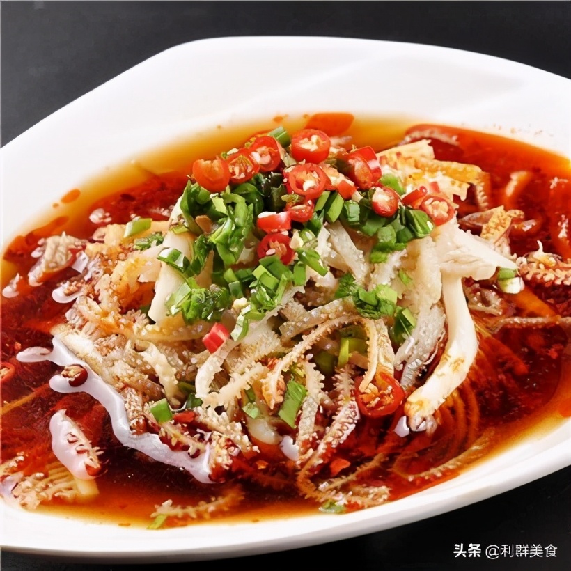 脆爽可口的红油百叶(红油捞汁脆百叶) - 趣味头条