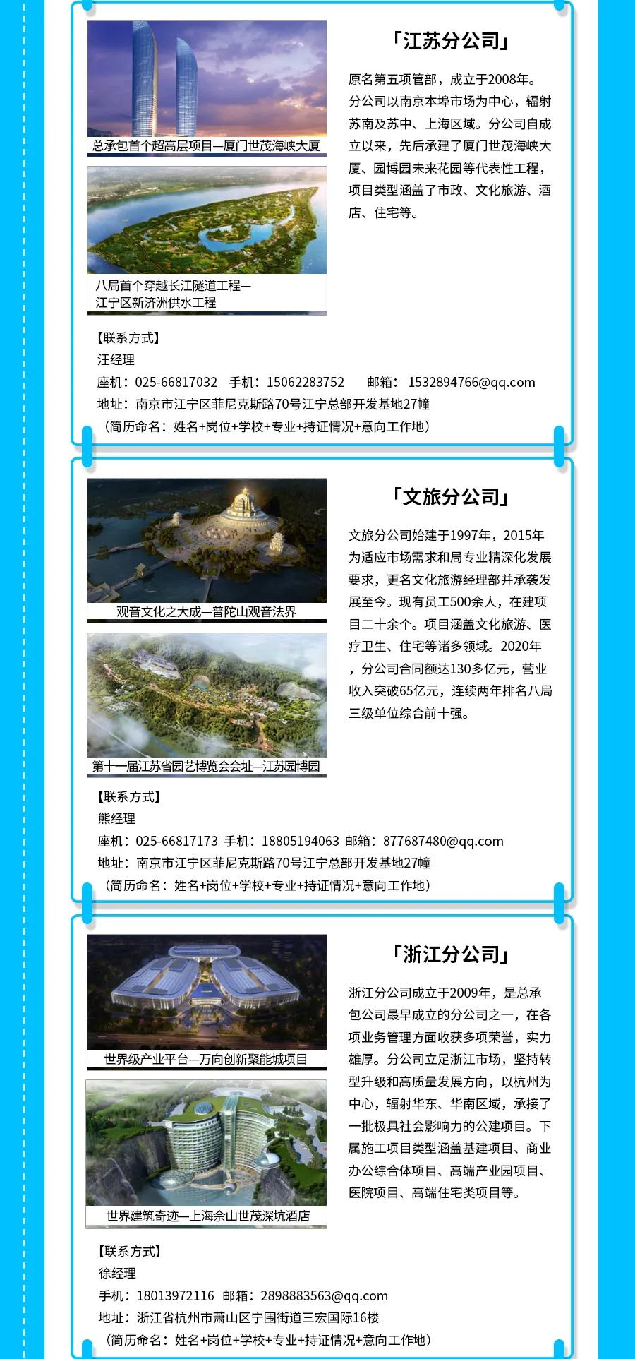 中建八局社会招聘条件（中建八局总承包公司2021年社会招聘火热进行中）