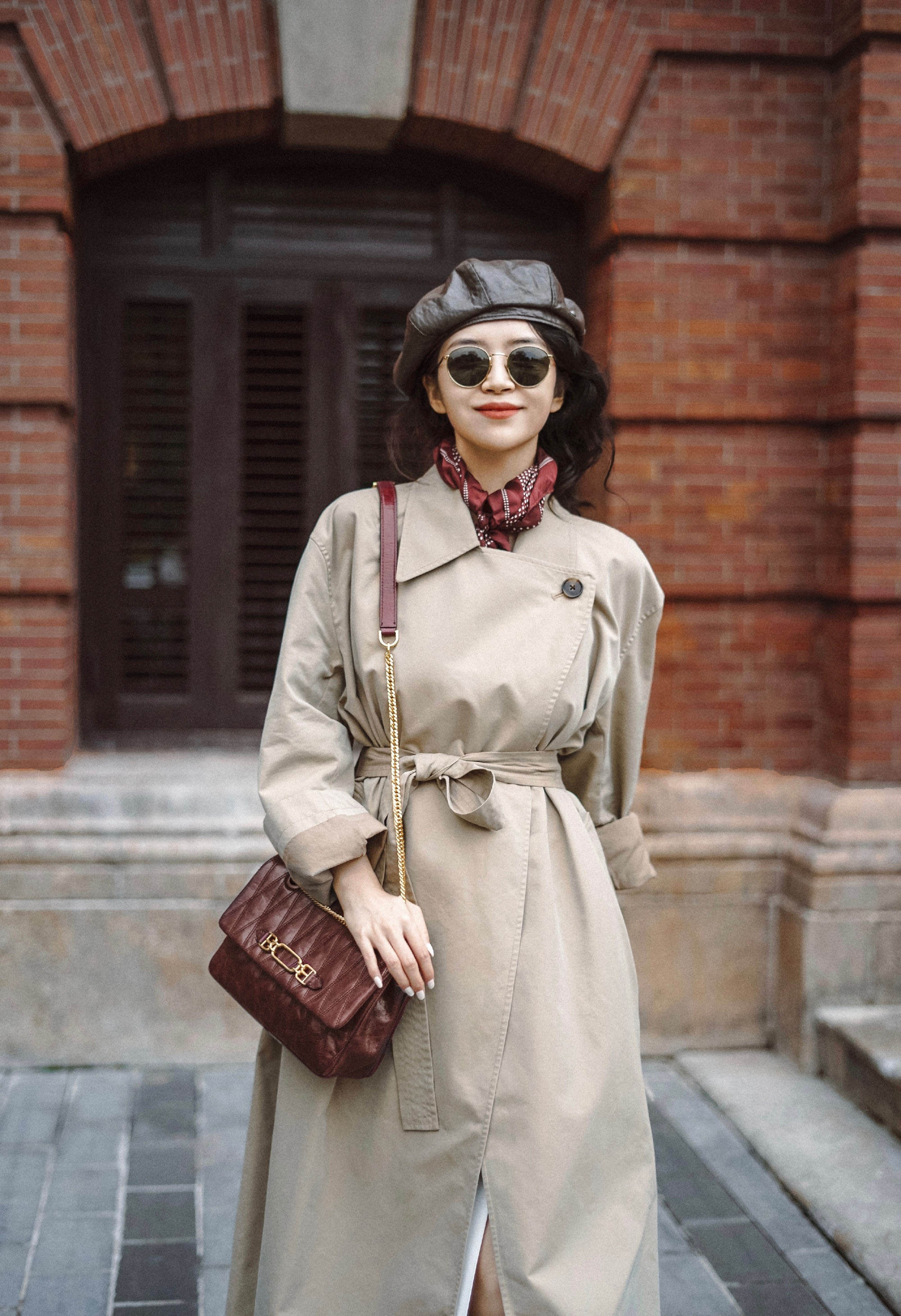 4种帽子的冬天搭配法,优雅又不显老气