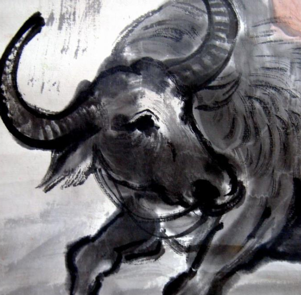 的兴趣,对水墨画颇有兴致的她,选择跟从国画大师齐白石学习画画之技