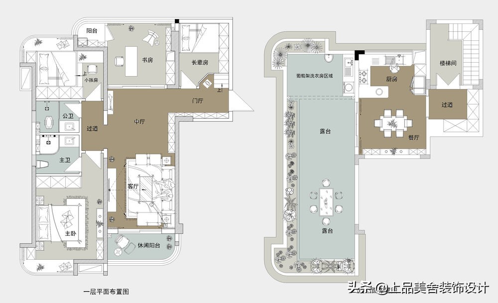 这才是中式装修的高级感，坚持用胡桃原木，效果出来简直太有质感