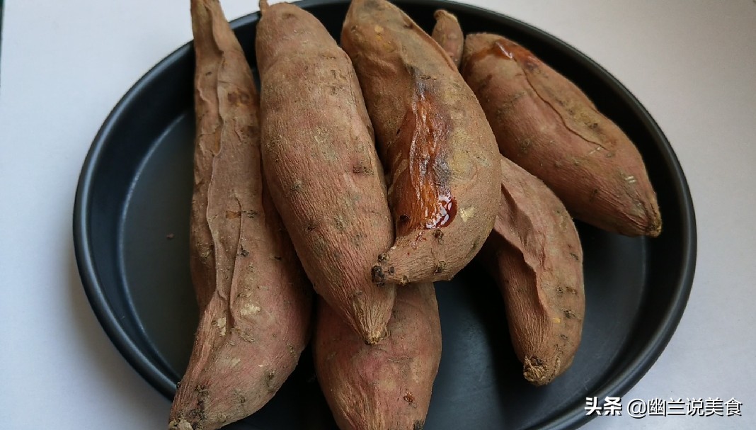 烤箱烤红薯，掌握最佳时间和诀窍，香甜软糯，一次做3斤不够吃！