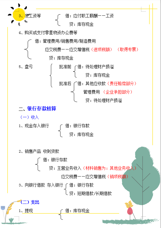 小出纳把会计科目整理成18类，清晰明了，被称神级会计分类汇总