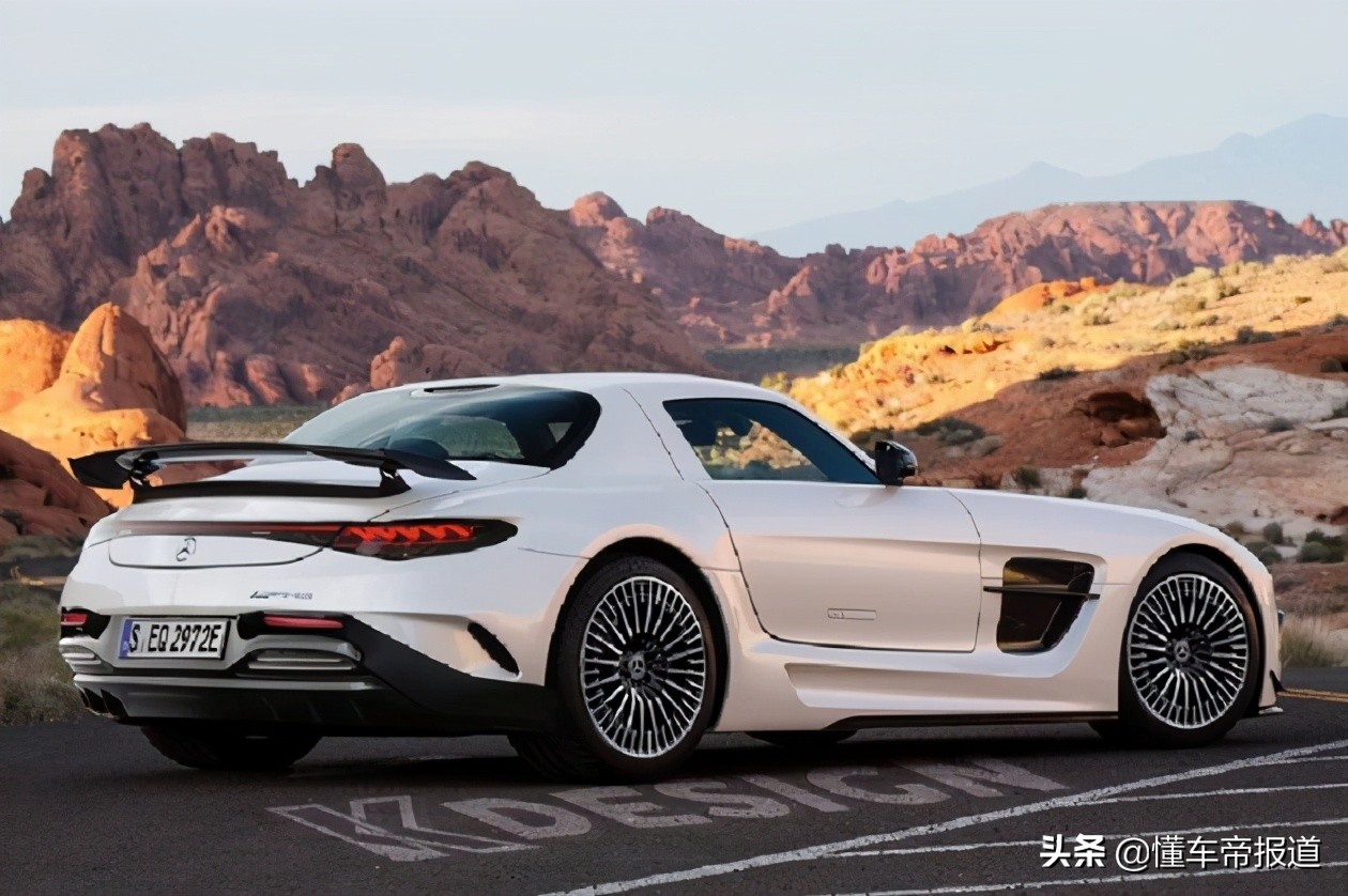 新車｜全新外观+鸥翼门设计！奔驰EQ SLS AMG渲染图曝光