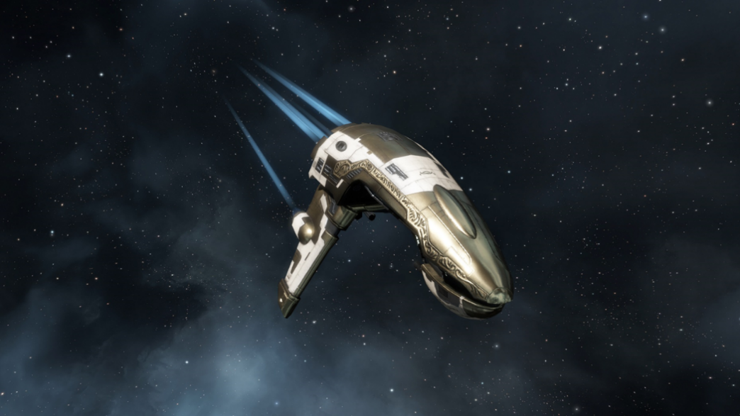 这个历史悠久的帝国也是依靠这些强大的飞船,一直保持着eve最强种族的