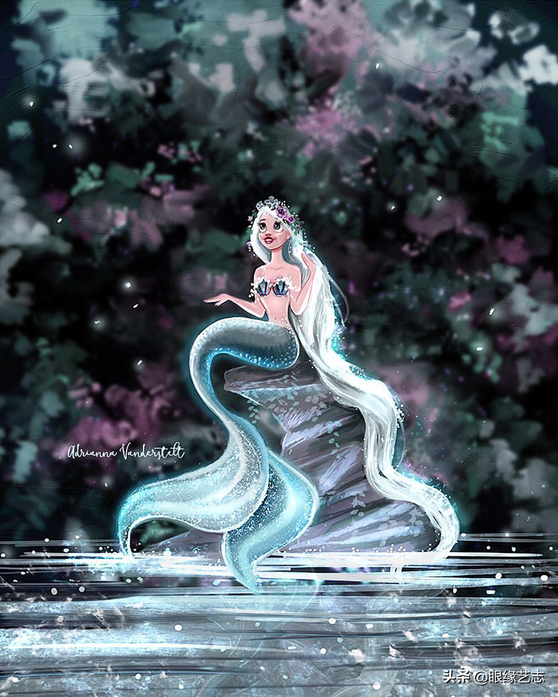 美人鱼美在何处?迪士尼画师带你领略虚幻美学中的人鱼梦