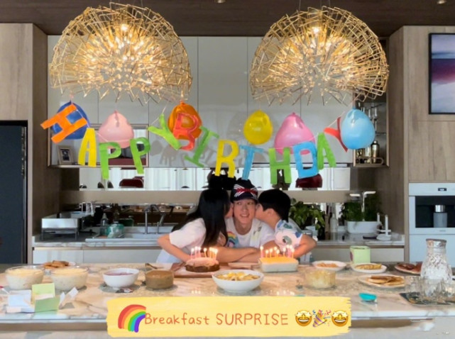 正能量！吴尊生日为一线医护捐1000套防护装备，一家四口超有爱