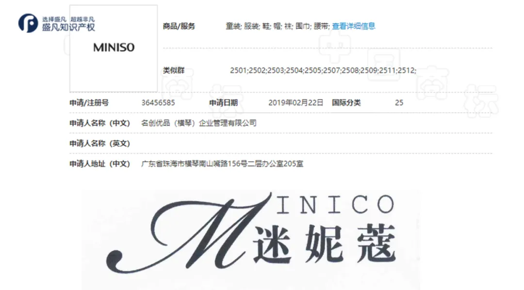 因为这个商标，“MINISO”第25类商标竟迟迟难以注册？