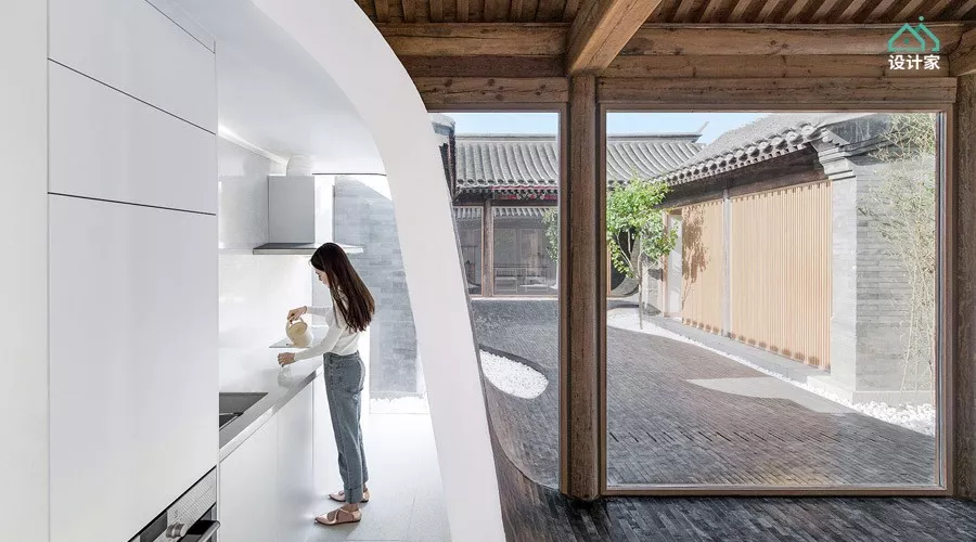 胡同大改造北京162m²极简风，自带禅意风格的四合院，大爱