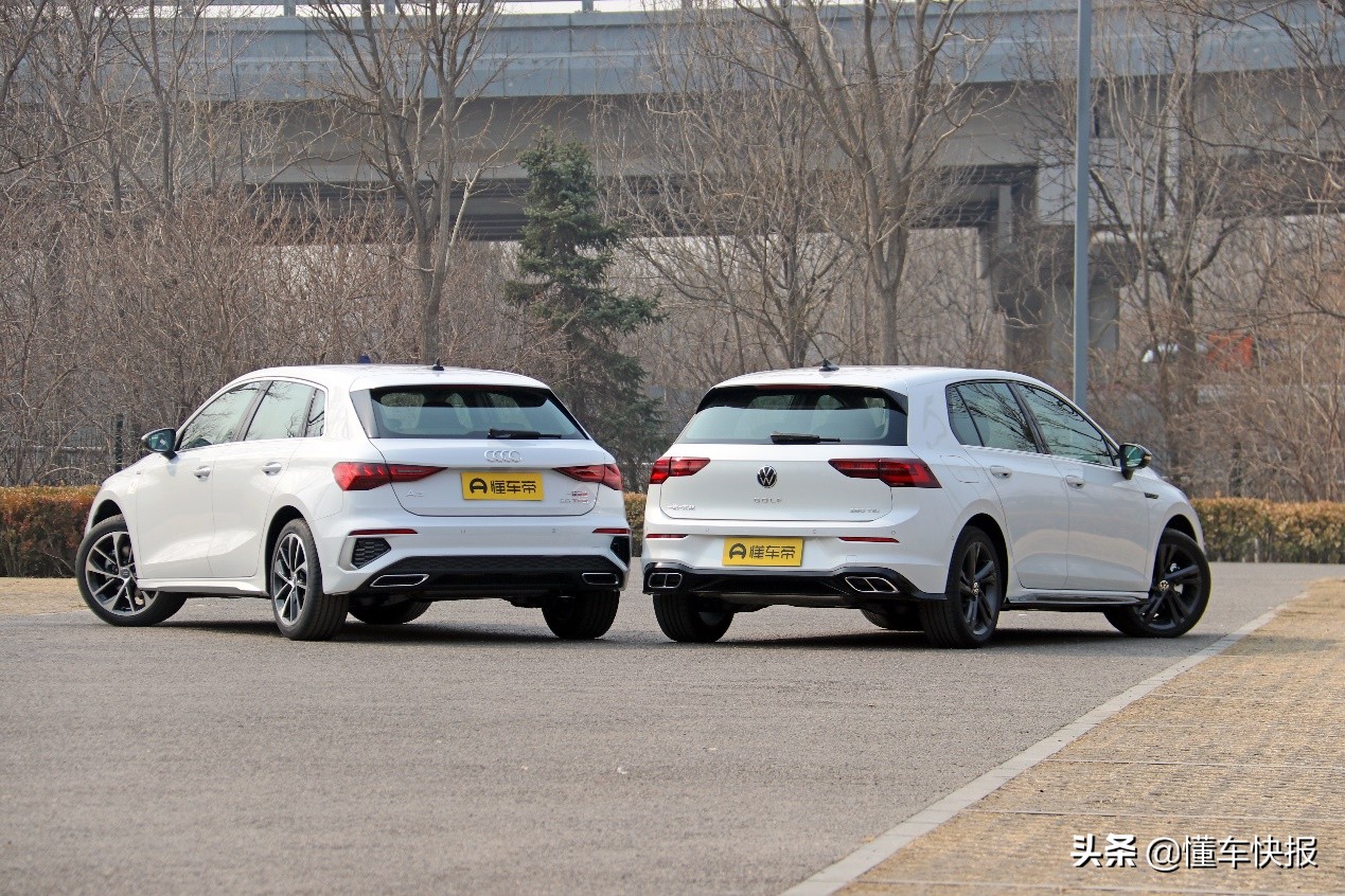 全新数字高尔夫对比奥迪a3 - 114货源网