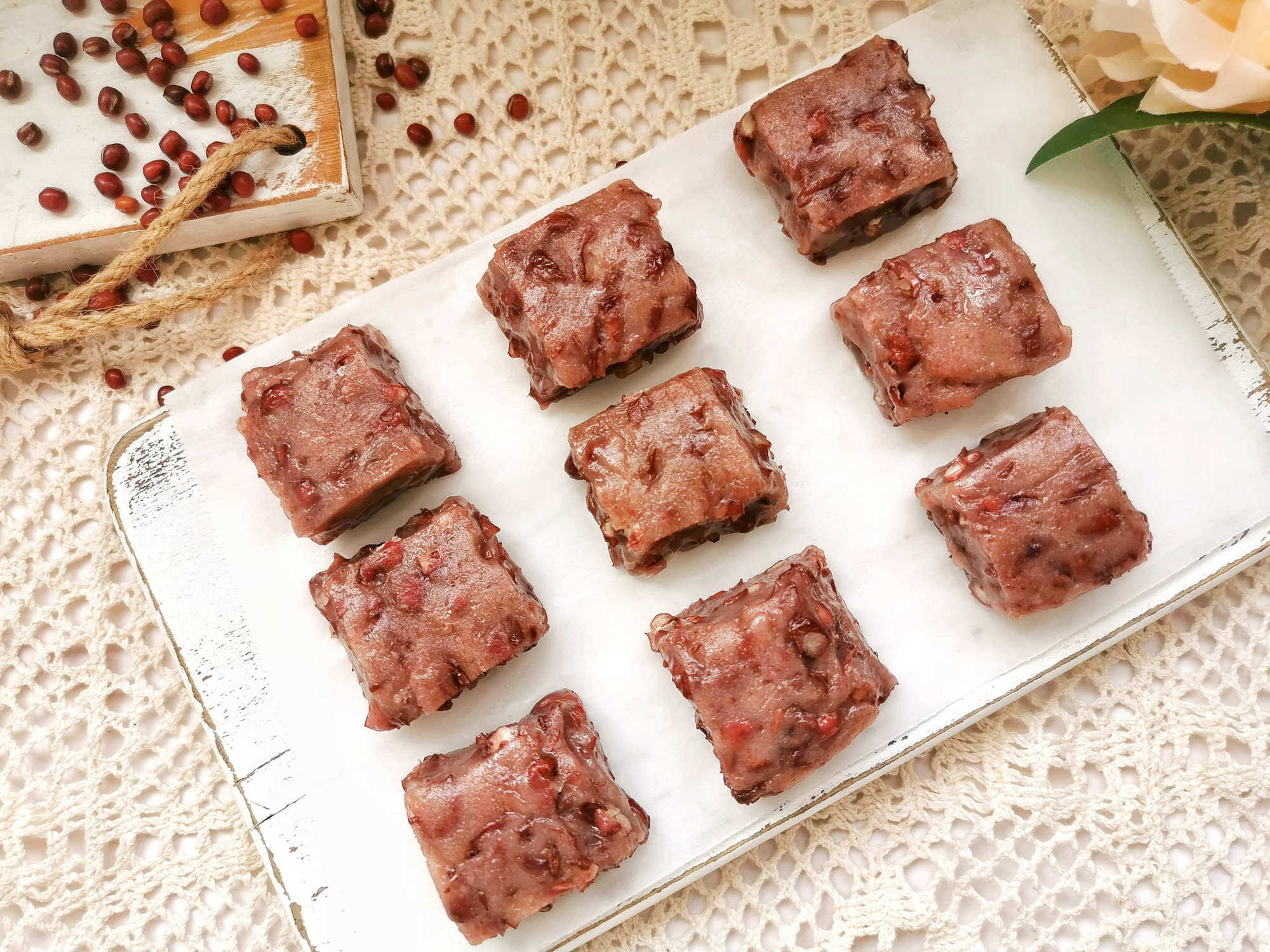 【红豆糯米糕】