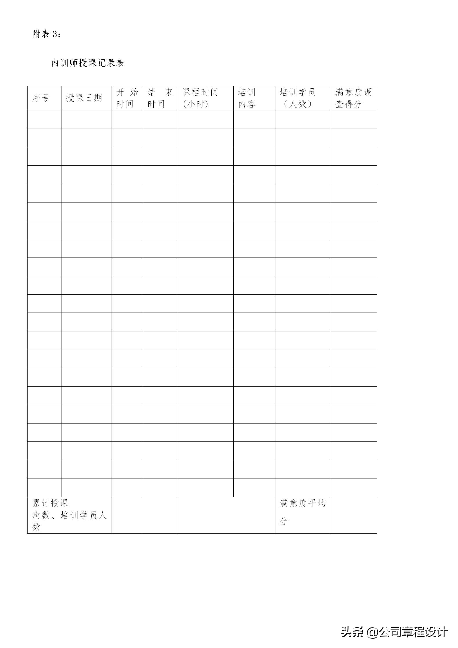 企业内部培训师手册