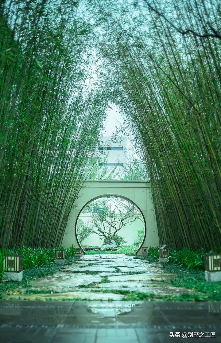 古香古色的中式宅院尽收眼底 分享值得拥有的简约新中式庭院花园