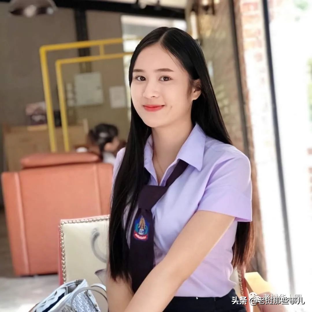 我要去老挝留学！老挝国立大学小姐姐们....太好看了