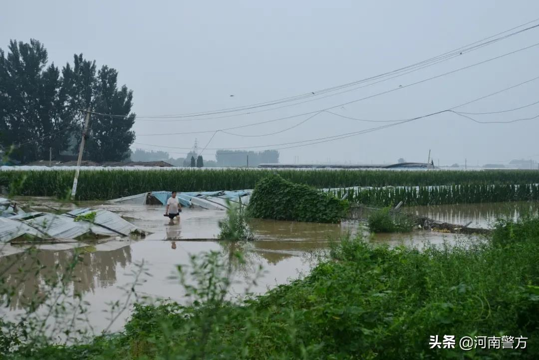 暴雨中的河南公安力量丨用忠诚筑起湛蓝堤坝——致敬奋战在抗洪救灾一线的勇士们