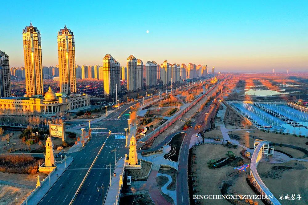 初春的哈尔滨松花江,静美安然