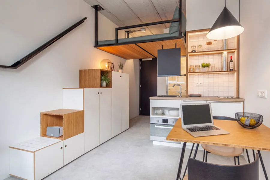 46㎡能住六口人！这5套复式公寓，简直装修爆款教科书