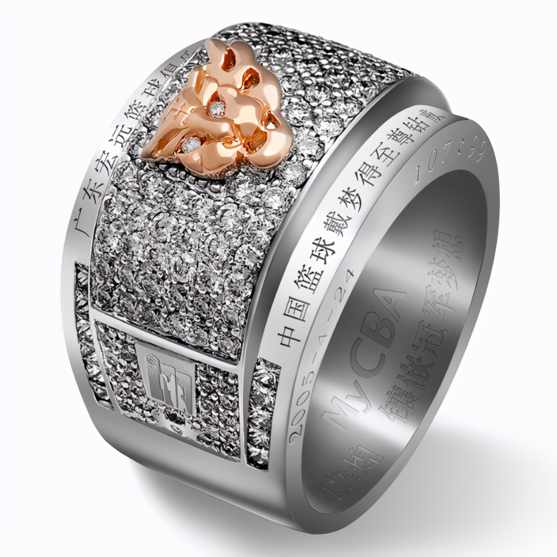 cba历届总冠军戒指(盘点cba历年总冠军戒指:最好看的最便宜,姚明定制