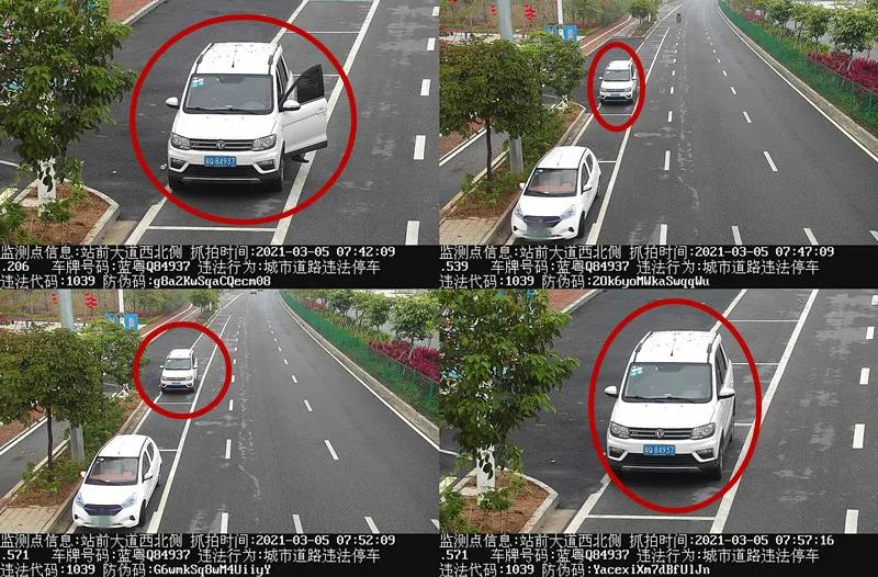 交通违法曝光！