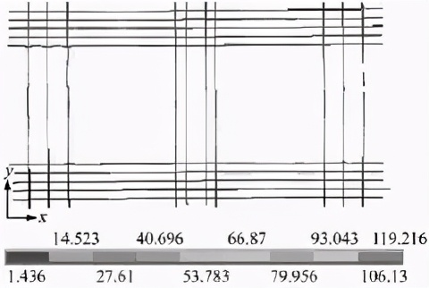 六桩厚承台传力模式试验和有限元分析
