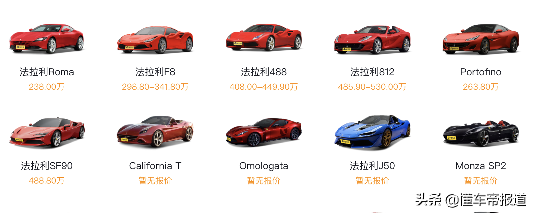 上市｜售499.8万元起，实拍法拉利SF90 Spider
