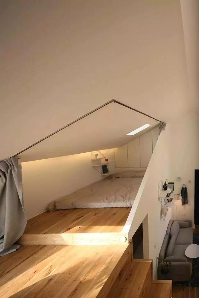 28平loft简陋小蜗居，爆改后变成北欧洋房，美得像度假屋
