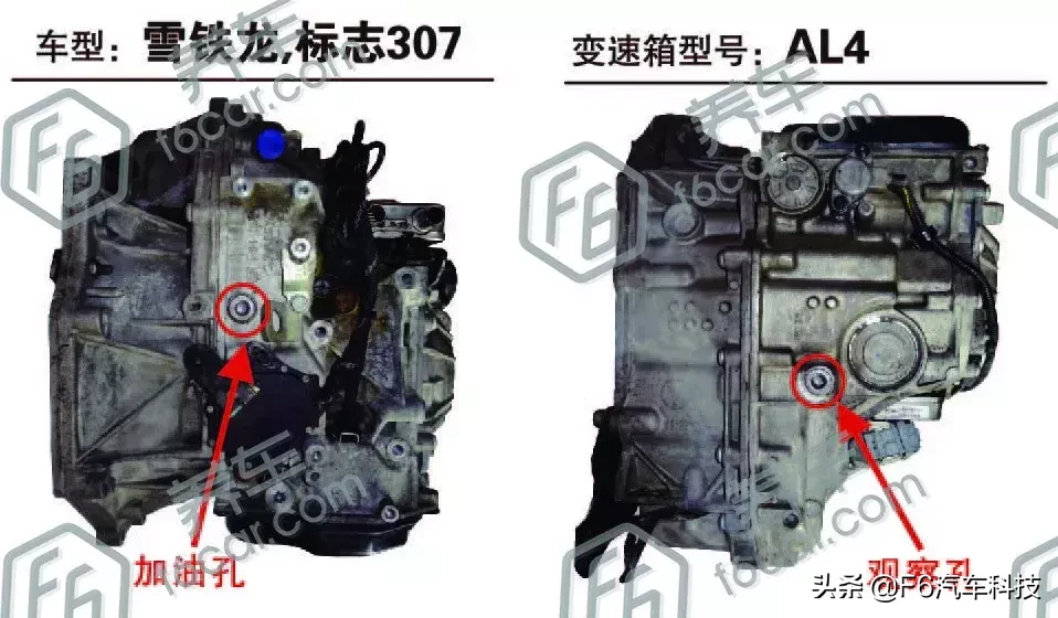 变速箱养护：常见自动变速箱加油孔/观察孔速查表（一）
