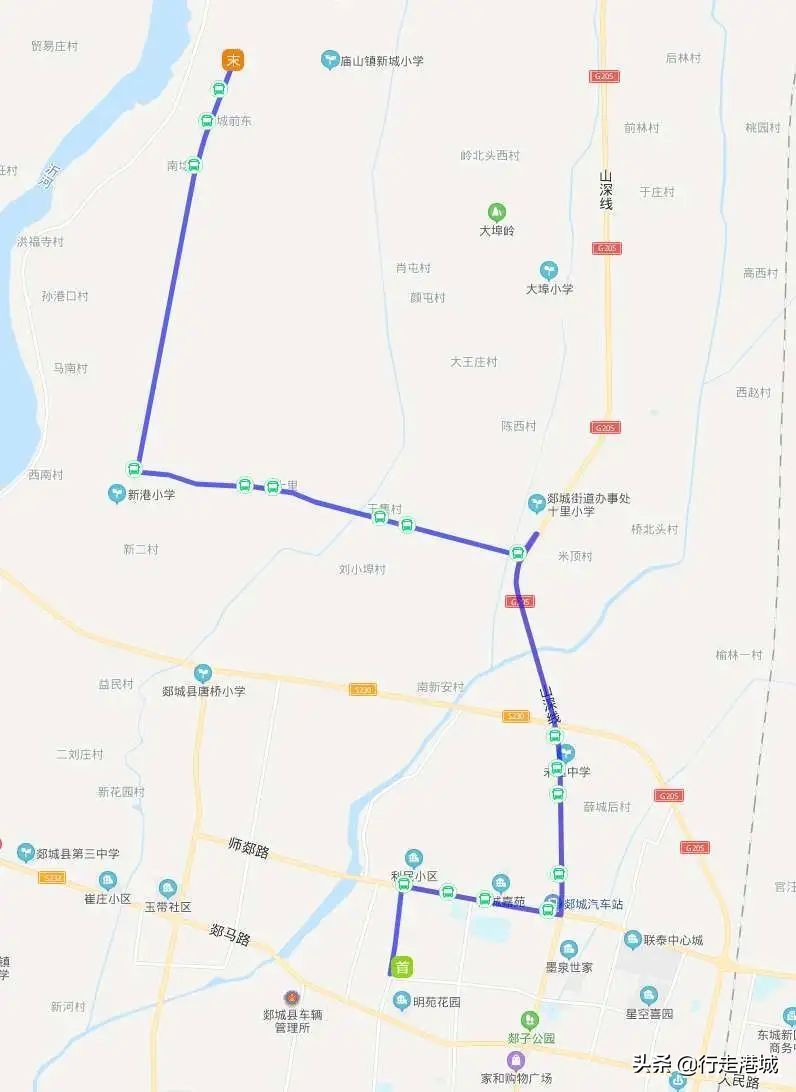 「临沂」郯城公交线路及主要站点（2020年10月更新）