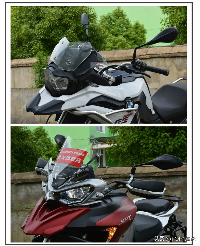 捍卫国产摩托车的尊严！QJMOTOR骁750 vs 宝马F750GS