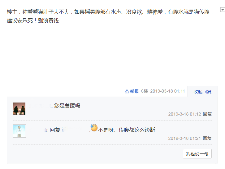 辟谣：猫腹水不等于“猫传腹”，一篇文章告诉你猫腹水到底是什么