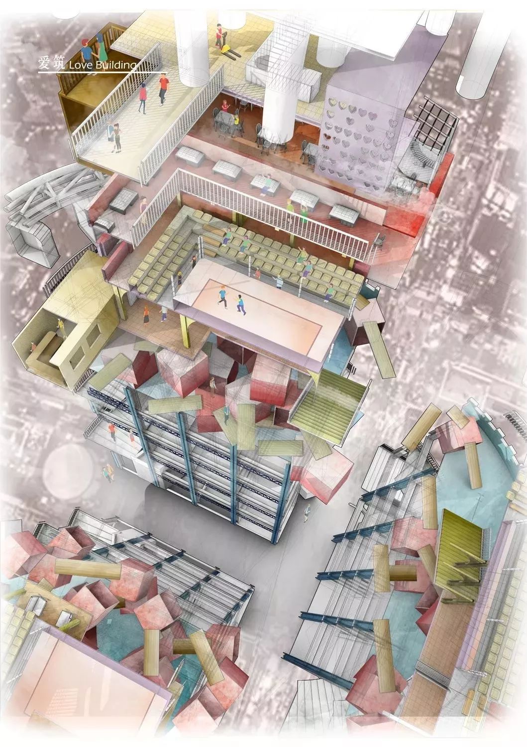 别人家的建筑学大四设计作业，看河北工业大学学子如何脑洞大开？