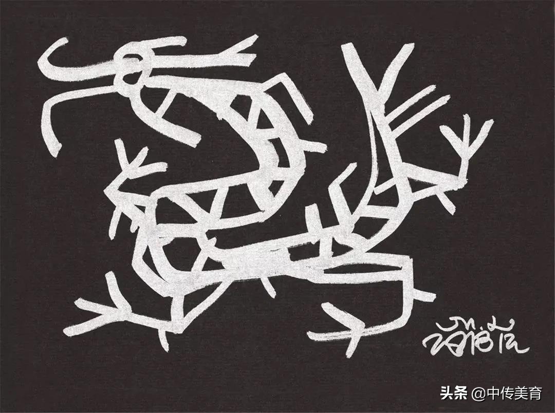 别看十二星座了！！韩美林笔下的生肖水墨画，看一眼就爱上了