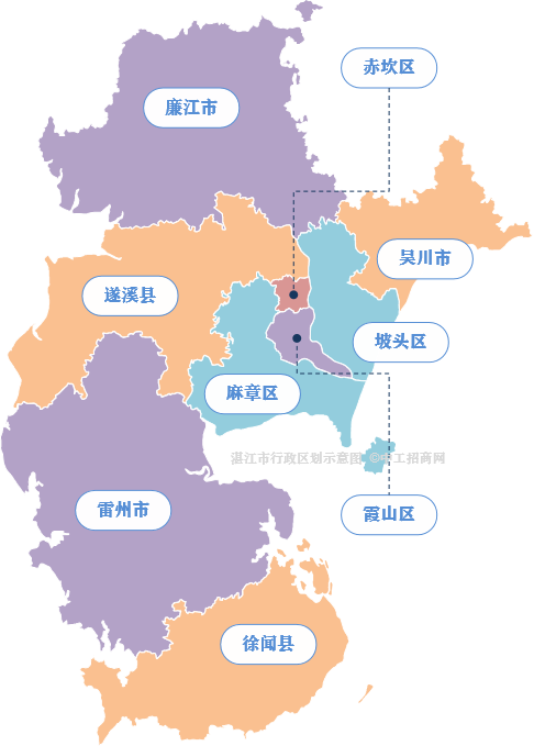 广东省行政区划（最新广东21个地级市行政区划图）