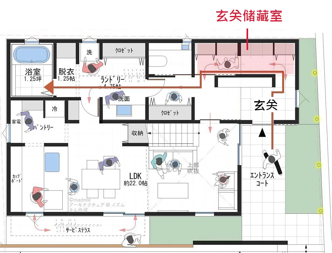 1㎡走入式储藏室太好用!榨出10倍收纳,吸尘器、行李箱都搞定