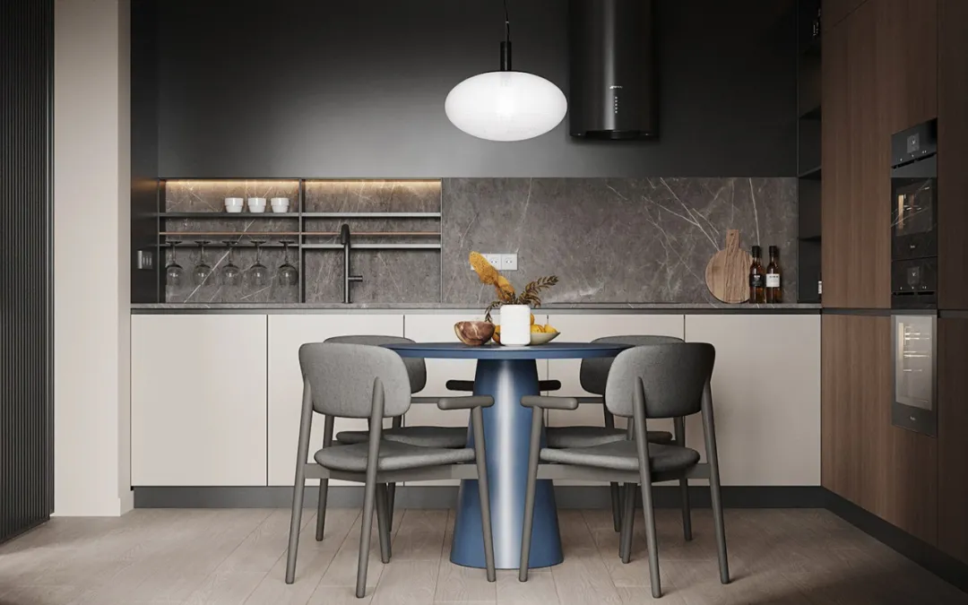 简约轻奢风，呈现简单而奢华的都市风情