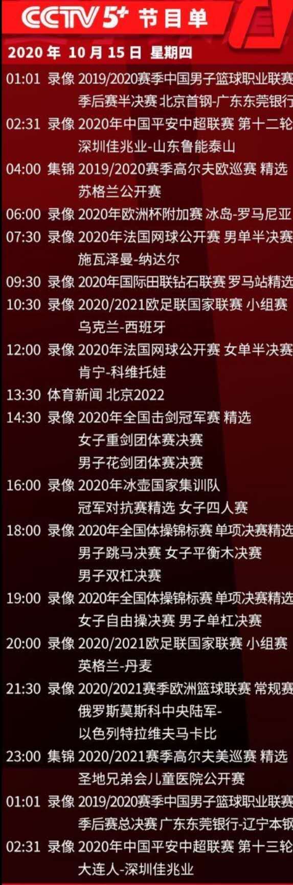 哪个台看cba季前赛(CCTV5/5 今日节目单:直播CBA季前赛(山西-辽宁))