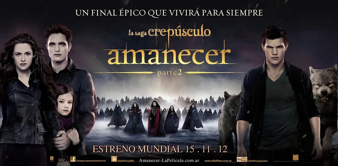 暮光之城4破晓下上映时间暮光之城4破晓下完整版百度网盘