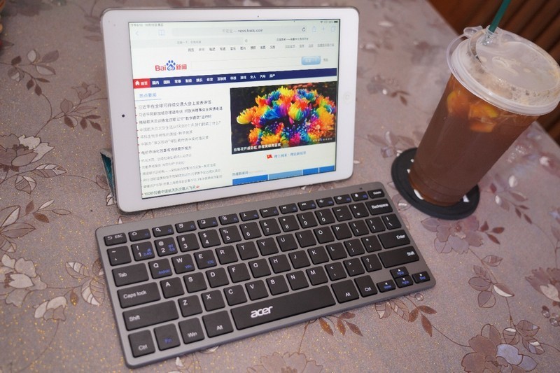 从性能和便捷的平衡点出发 宏基无线键盘的办公体验