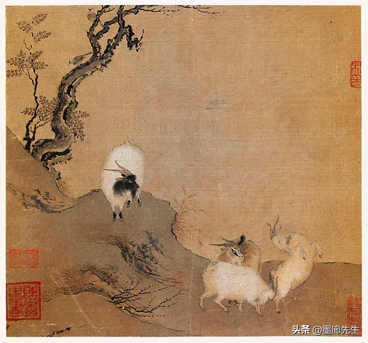 精选100幅画羊美图供大家学习收藏