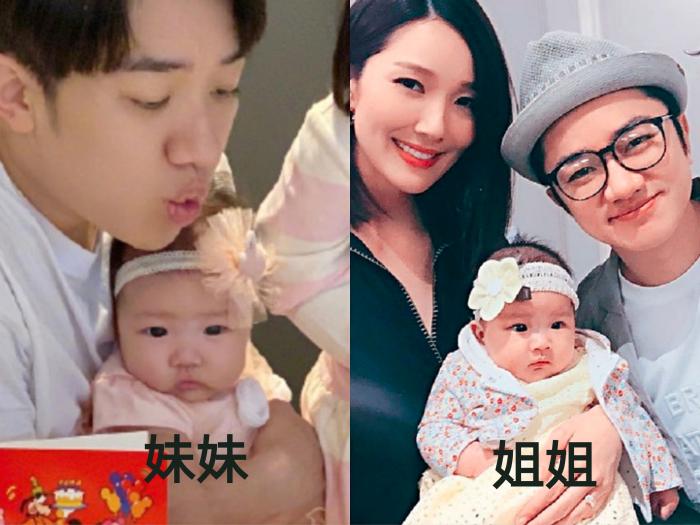 王祖蓝晒女儿帮剃胡须，Gabby却分心对镜摆拍，古灵精怪像爸爸