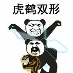 熊猫头表情包：我将毕生的武功全都传给你