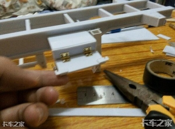 自己动手制作挂车模型，这就是我爱卡车的方式