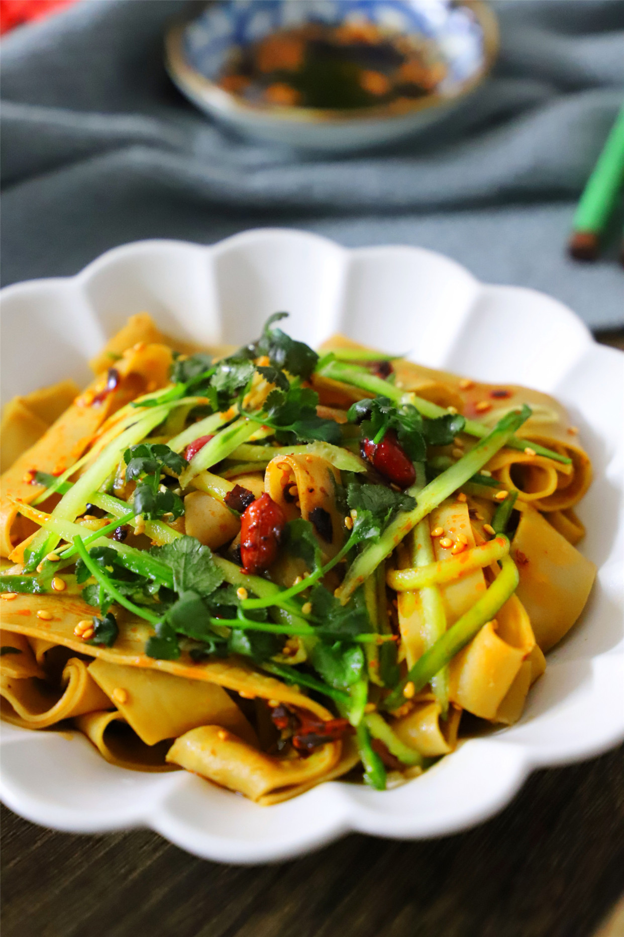 山西人最爱吃的莜面凉皮,不用洗面,半小时吃上,营养又健康