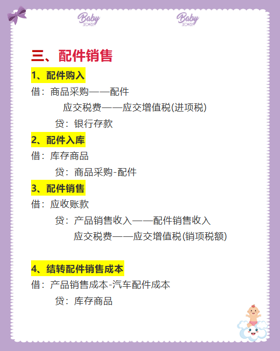 感恩！退休老会计为初出茅庐的你编写：汽车4s会计分录+常用表格