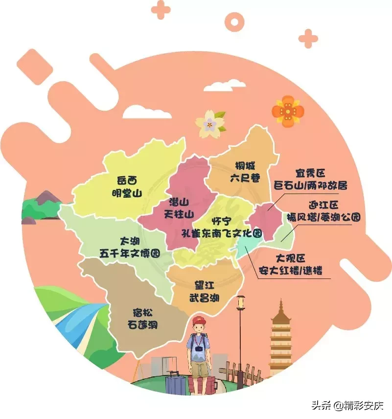 不同人眼里的安庆地图，哪一张戳中了你？