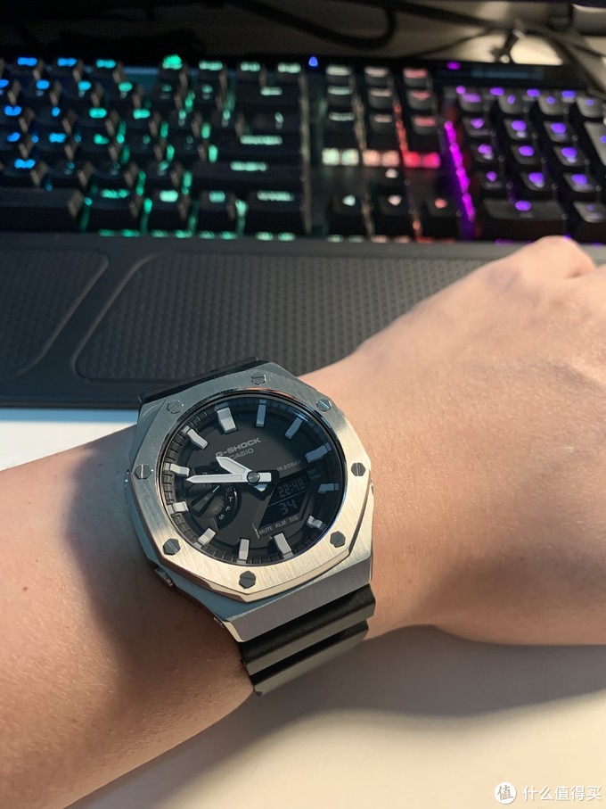 全网最详尽的农家橡树改造教程-卡西欧gshock ga2100手表开箱