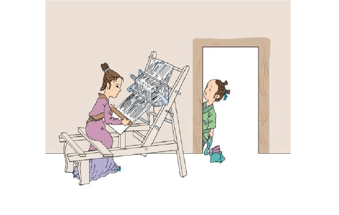 成语故事(331)断织劝学