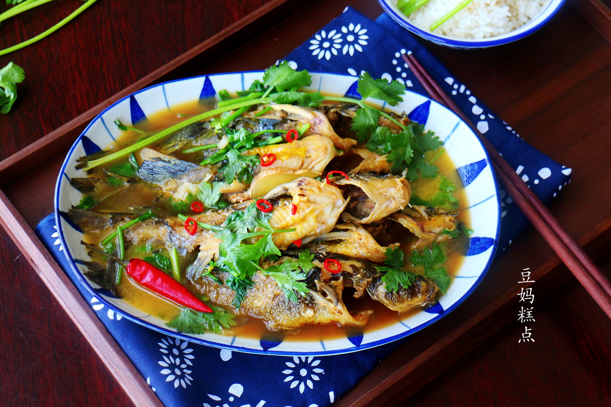 红烧黄骨鱼的做法,汤鲜鱼嫩,没有小刺,孩子多吃健脑又补钙