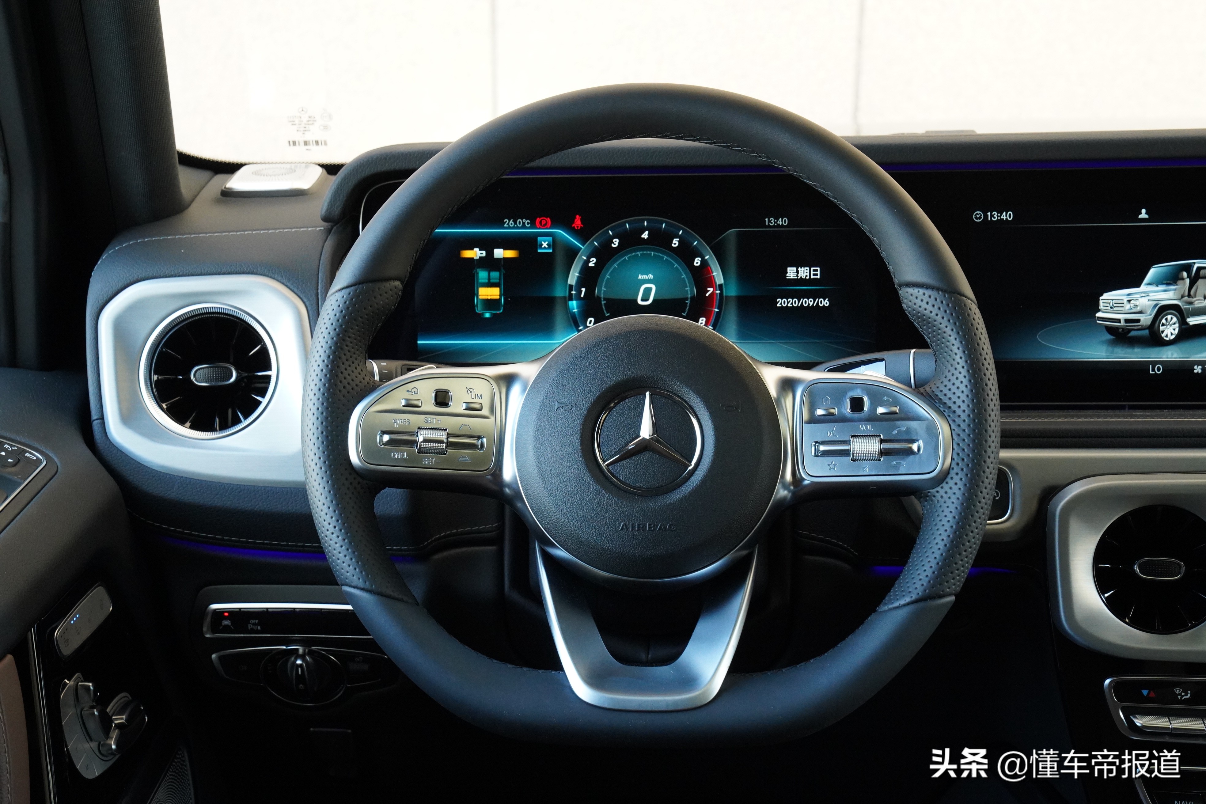 新车 | 动力够用 很适合城市通勤 试驾奔驰G 350